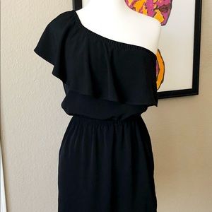 SOLD EUC Express One Shoulder Dress